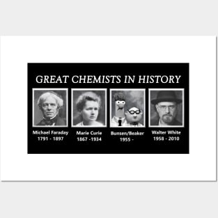 Great Chemists In History Posters and Art